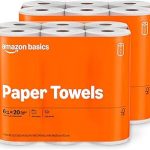 Amazon Basics 2-Ply Flex-Sheets Paper Towels 12 Basics Rolls = 40 Regular Rolls Everyday Value with 150 Sheets per Roll (New)