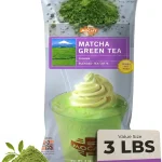 MOCAFE Matcha Green Tea Latte Powder Mix 3lb Bulk Bag 35 Servings Instant Japanese Matcha Powder for Hot &amp Iced Latte (New)