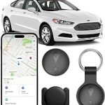 Undetectable GPS Tracker for Vehicles Real-Time Tracking Device Locator No Monthly Fee/No SIM Card Works with iOS Find (New)