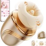 Toys for Women Upgraded Mouth Sucking Rose Toy 10 Tongue Licking 3 Sucking 10 Vibrati (New)