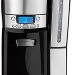Hamilton Beach One Press Programmable Dispensing 12 Cup Coffee Maker with Internal Coffee Pot Stays Warm and Fresh for Ho (New)