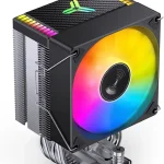 JONSBO CR1400 EVO CPU CoolerARGB Mute Series air Cooling CPU Fan Height 130mm92mm Fan Mini CPU Cooler4 Copper Heat Pip (New)