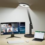 Honeywell H6 Desk Lamp for Home Office Dimmable Reading Table Light Black Sunturalux CRI≥97 RG0 Low Blue Light Flick (New)