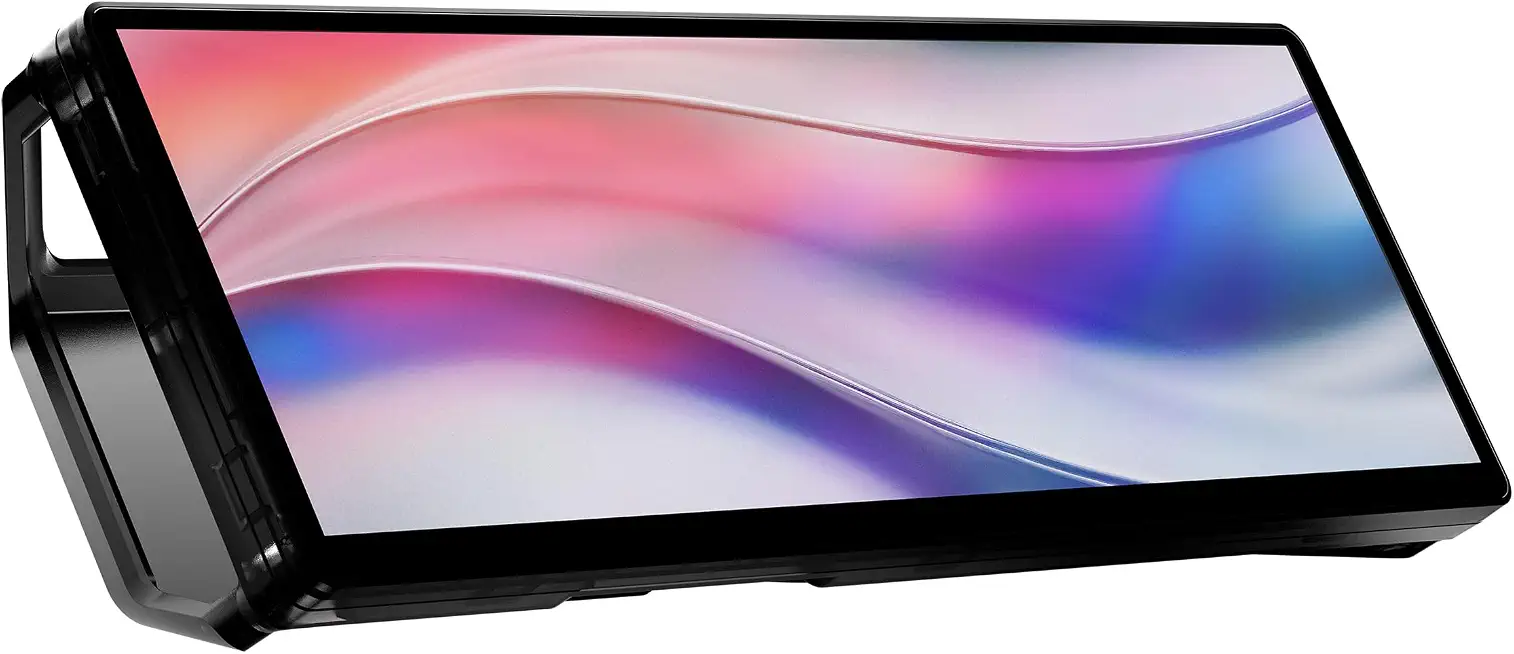 71xTEgHGDdL._AC_UY654_FMwebp_QL65_ Corsair XENEON Edge 145" 2K Portable LCD HDMI USB C Touchscreen Smoke 2560 x 720 60Hz AHVA USB C DP Alt Mode Inte (New) - Image 1