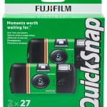 Fujifilm QuickSnap Flash 400 One-Time-Use Camera - 2 Pack (New)