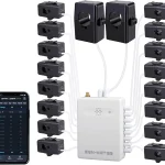 Smart Home Energy Monitor with 16 50A Circuit Level Sensors Real-Time Power Usage &amp Electricity Cost Tracking Ideal for (New)