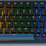 Ducky OK-M - 75% Wireless Mechanical Gaming Keyboard : Gasket-Mount Design Hot-Swappable Switches Five-Layer Acoustic Da (New)