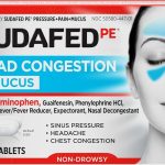 Sudafed PE Head Congestion Mucus Relief Tablets Non-Drowsy 24 Ct For Sinus Pressure Congestion &amp Headache Deconges (New)
