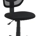 Amazon Basics Low Back Office Chair Breathable Mesh Height Adjustable Padded Seat Rolling Wheels Swivel Back Suppor (New)