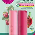 eos 100% Natural Lip Balm - Strawberry Sorbet and Pomegranate Raspberry All-Day Moisture Lip Care Products 014 oz 2-Pack (New)