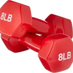 Amazon Basics Vinyl Coated Dumbbell Hand Weights (New)