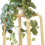 Retrograde 32&quot Fake Plant Silk Faux Pothos Ivy Plant Variegated Removable Pot Included Realistic Silk Fake Plants In (New)