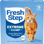 Fresh Step Extreme Clump Multi Cat Clumping Cat Litter 14 lb Forms Tight Clumps Easy To Scoop Scented Ammonia Block (New)