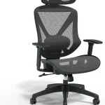 Staples Dexley Ergonomic Mesh Task Chair Lumbar Support Swivel Black Ideal for home offices workstations and everyd (New)
