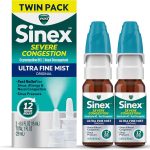 Vicks Sinex SEVERE CONGESTION Nasal Spray Original Ultra Fine Mist Nose Spray Nasal Decongestant Sinus Medicine Nasal C (New)