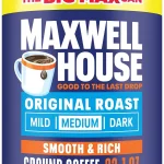 Maxwell House Ground Coffee Original Roast 331 oz Canister (New)