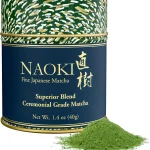 Naoki Matcha Superior Blend Matcha 40g/14oz Authentic Japanese Ceremonial Grade First Harvest Matcha Green Tea Powder (New)