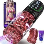 EINSEO Male Pump AI Powered Pocket S&M Floggers 7 Thrusting Rotating Sucking Licking Modes (New)