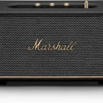 Marshall Acton III Bluetooth Home Speaker - Black Loud Stereo Sound with Bass and Treble Controls Plug-in Powered 3 (New)
