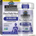 Garden of Life Dr Formulated Probiotics for Men 50 Billion CFU 30 Ct 50 Billion CFU 15 Probiotics for Digestive Healt (New)