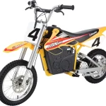 Dirt Rocket MX650 Electric Dirt Bike Motorcycle High-Torque 650W Chain-Driven Motor Twist Throttle Dual Suspensio (New)