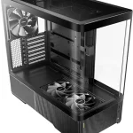 Antec C6 Curve Air Mid-Tower ATX PC Case 3 PWM Fans Included 3 PWM Fans Included Panoramic Tempered Glass High-Airflo (New)