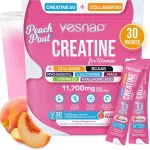 Creatine for Women   Micronized Creatine Monohydrate Powder with Collagen BCAA Myo-Inositol &amp Vitamin D3   Muscle Growt (New)
