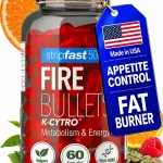 Fire Bullets Weight Loss Pills for Women &amp Men Appetite Suppressant Fat Burner Diet Supplement Thermogenic Metabolism (New)