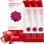 FOODOLOGY Coleology Cutting Jelly Pomegranate Flavor 30 Sticks Dietary Fiber Supplement for Weight Loss Management No (New)