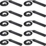 Amazon Basics Surge Protector Power Strip 6-Outlet 790 Joules Circuit Breaker LED Indicator 6ft Extension Cord Blac (New)