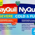 Vicks DayQuil &amp NyQuil Severe Co-Pack Cold &amp Flu Medicine Powerful Relief for Headache Fever Sore Throat Minor Aches (New)