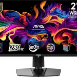 msi MAG 271QP QD-OLED X28 27-Inch WQHD 2560x1440 Gaming Monitor Quantum Dot OLED Panel 280Hz 003ms DisplayHDR Tr (New)