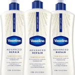 Vaseline Advanced Repair Body Lotion for Dry Skin Unscented 203oz 3ct Body moisturizer delivers 72HR moisture with Vas (New)