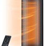 DREO Space Heaters for Indoor Use with Thermostat 1500W Electric Heaters Fast Heating Quiet Operation 70° Oscillatio (New)