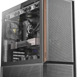 Antec P30 AIR Mid-Tower ATX Case 5 PWM Fans Included 5 PWM Fans Included Premium Wood Accents Metal Mesh Front Panel (New)