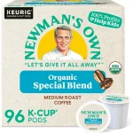 Newman's Own Organics Special Blend Keurig Single-Serve K-Cup Pods Medium Roast Coffee 96 Count (New)