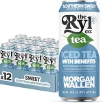 Ryl Iced Tea Southern Sweet 0g Cane Sugar Antioxidant Superblend 5 Calories Low Carb Non-GMO Kosher Gluten Free (New)