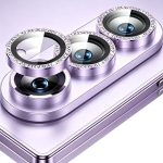 Kanosan Compatible for Samsung Galaxy Z Fold 7 / Z Fold 8 Ultra Camera Lens Protector Glitter Bling Individual Aluminium A (New)