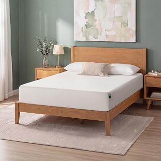 81DOErpNk2L._AC_UL320_ Zinus AZ-BTCM-10F Memory Foam 10 Inch Green Tea Mattress Full White Pressure-Relieving Comfort Full-Body Support Na (New) - Image 1