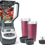 Ninja Blender Pro+ 1100W 72oz Pitcher 2 Cups BL660 1100W motor blends smoothies frozen drinks. XL 72-oz pitcher pl (New)