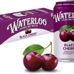 Waterloo Sparkling Water Black Cherry 12 Fl Oz Cans Pack of 12 Naturally Flavored Zero Calories and Zero Sugar or S (New)