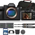 Sony a7 V Mirrorless Camera Extra Battery Bag Bundle For Photography Video Hybrid Creators Full-Frame E-Mount Cam (New)