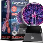 Discovery™ Plasma Globe Lamp Touch Sound Sensitive Lightning Interactive Electric Plasma Ball for Hands-On STEM Learni (New)