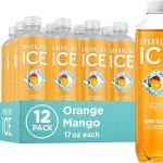 Sparkling Ice Orange Mango Sparkling Water Zero Sugar Flavored Water with Vitamins and Antioxidants Low Calorie Bevera (New)