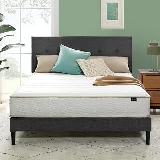81HnPn6rwuL._AC_UL320_ Zinus 8 Inch Short Queen Foam and Spring RV Mattress Medium Feel For RVs Campers Trailers Smaller More Convenient (New) - Image 1