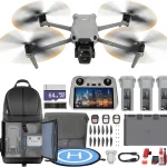 DJI Air 3S Drone with RC 2 Fly More Combo Dual Camera 4K Drone for Travel Photography Aerial Video and Content Creation (New)