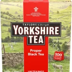 Yorkshire Tea Red Black Tea Bags 100ct Pack of 1 (New)