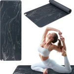 Gaiam Dry-Grip Yoga Mat Non-Slip Hot Yoga Sweat-resistant dry-grip surface stays non-slip even in hot yoga Cushioned (New)