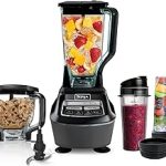 Ninja Mega Kitchen System 1500W 72oz Pitcher 8-Cup Black BL770 1500W all-in-one blends smoothies processes salsa & (New)