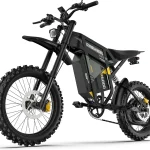 COSWHEEL R6000 Electric Dirt Bike 7000W Peak Motor Electric Motorcycle 55MPH 60V 30Ah Battery17&quot Tires Dual Suspensi (New)